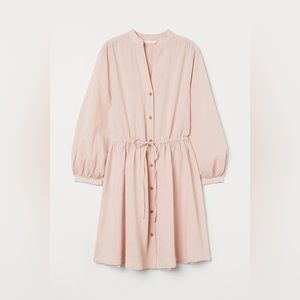 H&M Linen Blend Dress, light pink, size XL, never worn